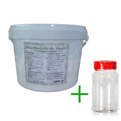 Pack Bicarbonate 2Kg + Saupoudreur 330