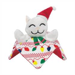 KONG® Holiday Crackles Santa Kitty