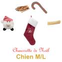 Chaussette Noël Chien M/L