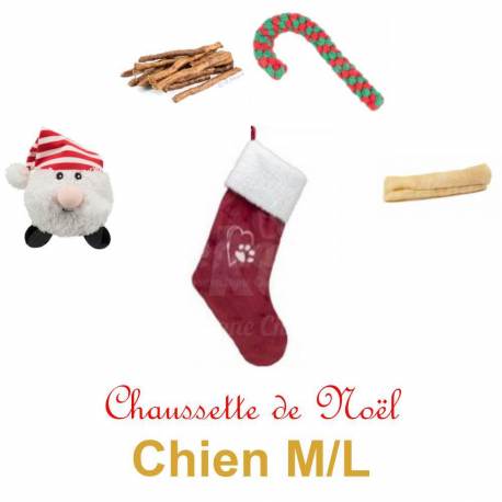 Pack Chaussette de Noël Petit chien
