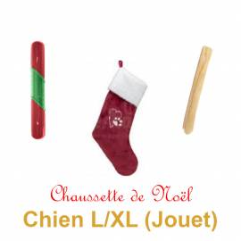 Chaussette Noël Chien L/XL Jouet