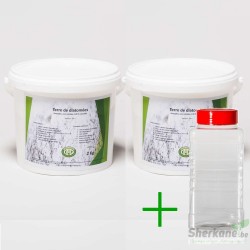 Pack diatomée 4 kg + Saupoudreur 1000